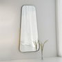 Hanah Home Espejo Smooth Dorado